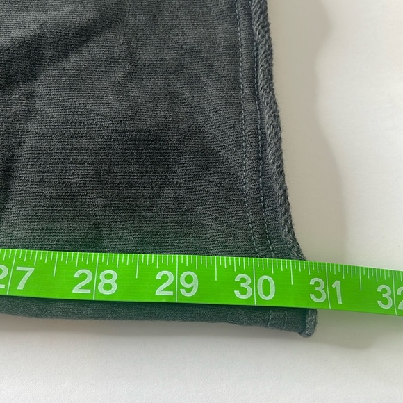 Aerie Wide Leg Fleece Skater Sweatpants Distressed Washed Black Medium - Picture 11 of 16